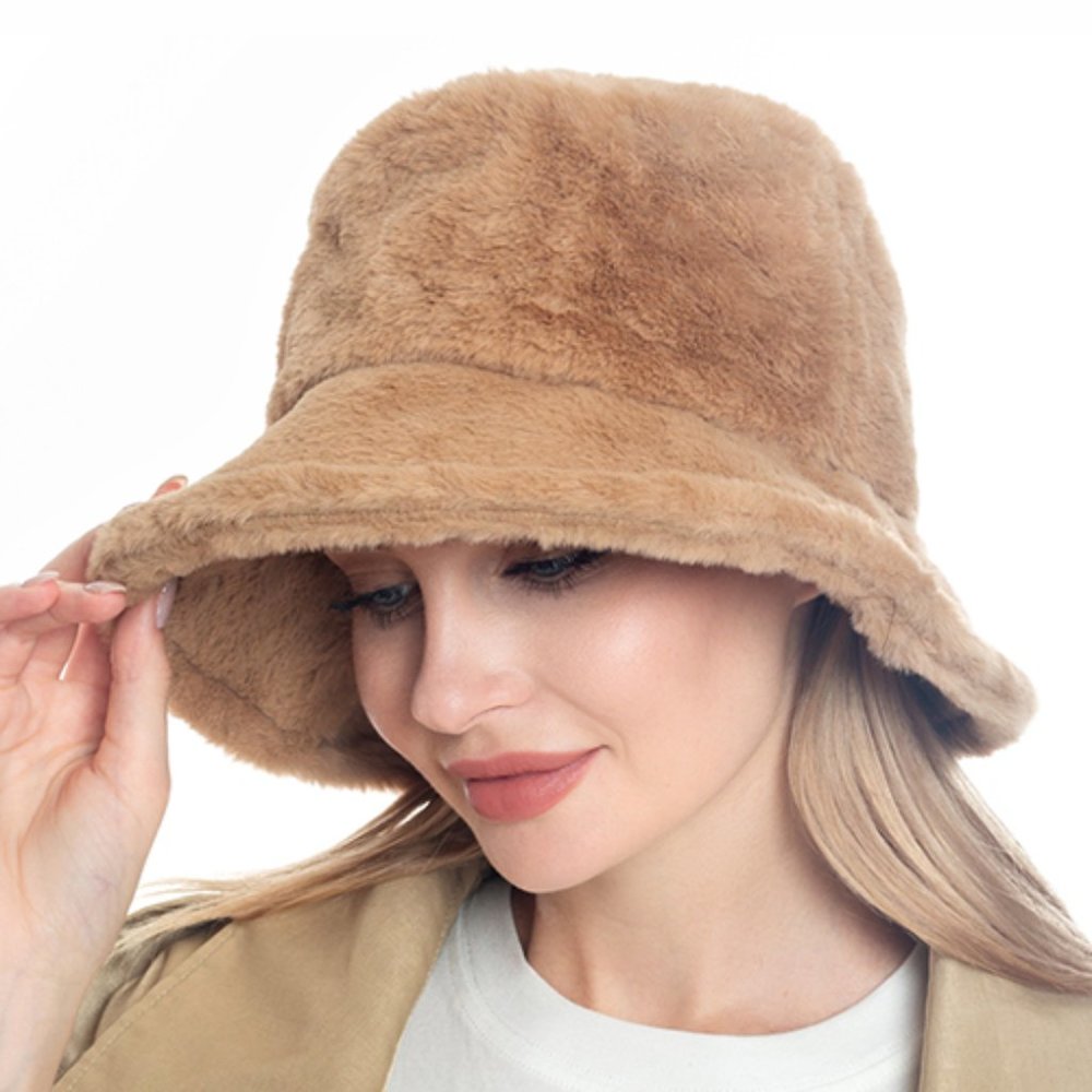 Faux Fur Buck Hat